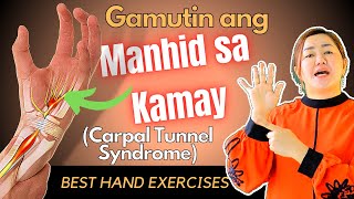 Carpal Tunnel Syndrome Best Tips  Ehersisyo sa Kamay para Tanggal ang Sakit at Manhid  Doc Cherry [upl. by Casaleggio]