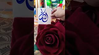 Modern size calligraphy painting 🎨 by alhamdart1748 shortsfeed shorts viralreels shortvideo [upl. by Schapira]