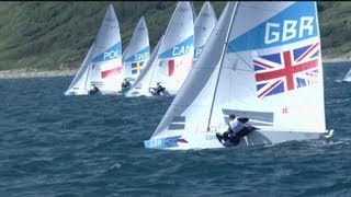 Mens Star Sailing Race 2 Full Replay  London 2012 Olympics [upl. by Aihtela934]