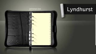 Filofax Lyndhurst Organisers [upl. by Naus]