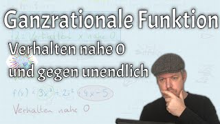 Verhalten ganzrationaler Funktionen bei unendlich und nahe 0 [upl. by Ailugram809]