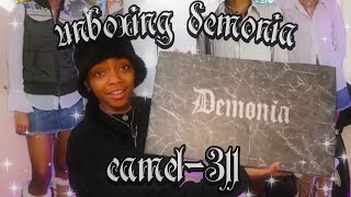 unboxing the demonia camel311 ⌒▽⌒☆  styling [upl. by Just337]