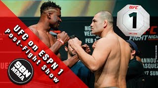 UFC on ESPN 1 Ngannou vs Velaquez PostFight Show [upl. by Aliak]