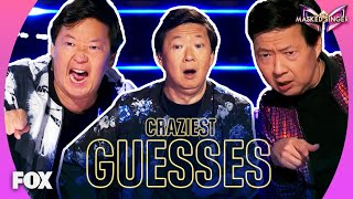 Ken Jeongs Craziest Guesses Of All Time  THE MASKED SINGER [upl. by Caves]