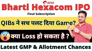 Bharti Hexacom IPO Allotment Chances amp More  Bharti Hexacom IPO GMP Today  IPO GMP SMT [upl. by Nafri]