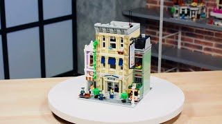 LEGO Police Station 10278  Designer Video Modular Series 2021 [upl. by Isoj192]