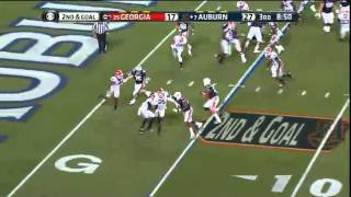 11162013 Georgia vs Auburn Football Highlights [upl. by Beeson]