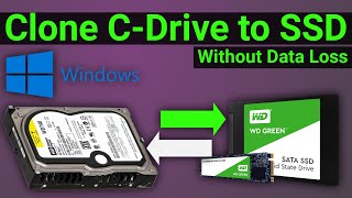 How to Clone OS from HDD to SSD  Clone C Drive to SSD  Migrate OS to SSD Hindi [upl. by Anairad9]