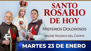 Santo Rosario de Hoy  Martes 23 de Enero  Misterios Dolorosos rosario santorosario [upl. by Saval]