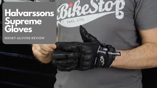 Short Stylish Swedish Gloves Halvarssons Supreme Gloves Review [upl. by Ateerys370]