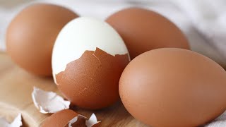 The Secret Trick That Makes HardBoiled Eggs Way Easier To Peel [upl. by Amleht]