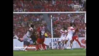 All Goals Final Piala Malaysia Kelantan vs ATM 32 201012flv [upl. by Ahsimik]