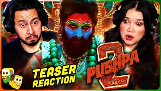 PUSHPA 2 The Rule TEASER Reaction  Allu Arjun  Rashmika Mandanna  Fahadh Faasil  Sukumar [upl. by Adlesirc]