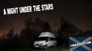 Galloway Dark Skies and a Solar eclipse  Van Life Scotland [upl. by Ahsiekim594]