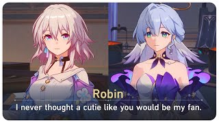 Robin Calls March 7th a Cutie Cutscene Penacony Arc  Honkai Star Rail 20 [upl. by Isabelle]