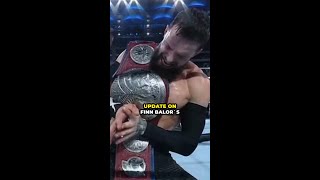 Finn Balors Elimination Chamber Injury Recovery Updates and Future Plans WWE FinnBalor shorts [upl. by Ingalls]