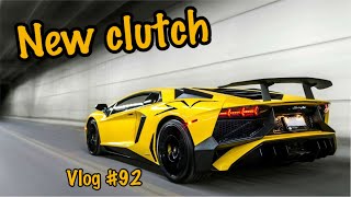 Lamborghini Aventador clutch replacement  Vlog 92 [upl. by Enimsaj547]