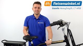 Gazelle HeavyDutyNL C7 HMB Review  Ebike [upl. by Elsie]