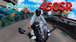 CF Moto 450SR La Nueva Bestia en el Mundo de las Motos 🚀 [upl. by Chansoo]