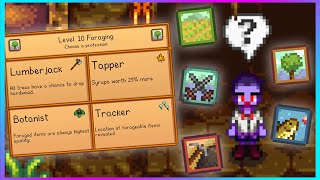 What are the BEST PROFESSIONS to Choose in Stardew Valley [upl. by Tamah]