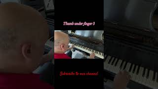 C major scale Two octaves Contrary motion [upl. by Abla305]