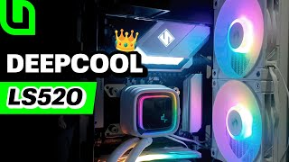 LA MEJOR REFRIGERACIÓN LÍQUIDA PARA 2024 💦 REVIEW DEEPCOOL LS520 👑 All Detalle [upl. by Paviour]