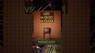 TV Display Evolution LED vs QLED vs OLED [upl. by Natsrik]