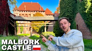 Inside Malbork Castle  Worlds Largest Castle VLOG [upl. by Eetnom]