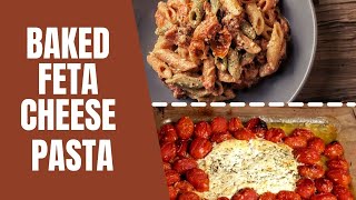 Easy Baked Feta Cheese Pasta Recipe  Viral TikTok Recipe [upl. by Imuya]