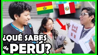 ¿Qué piensan de PERÚ los Bolivianos ¡Esto dicen en Bolivia  Peruvian Life [upl. by Kuehn]