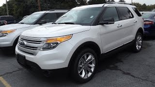 2015 Ford Explorer XLT 35L V6 4X4 Start Up Tour and Review [upl. by Nolaj]