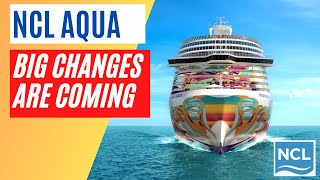 What you NEED TO KNOW about Norwegian’s NEWEST SHIP NCL Aqua [upl. by Charlet403]