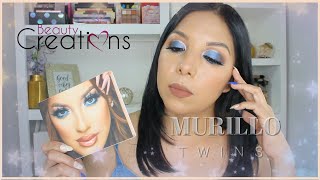 MURILLO TWINS X BEAUTY CREATIONS  TUTORIAL  PALETA BRITTANY [upl. by Odlareg51]