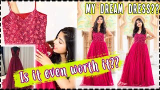 I Tried HOLLYWOOD Gown From VOGUM FASHIONS MY DREAM DRESS [upl. by Adnilrem]