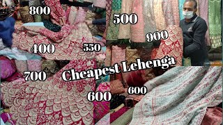 Cheapest Lehenga Collection in Kolkata New Market l Lehenga Market in Kolkata New Market l 2022 [upl. by Thera]