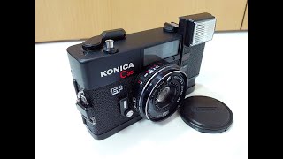 KONICA NEW C35 EF 35mm Film Camera [upl. by Llewej]