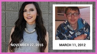 Male to Female  Transgender Transition Timeline  Casey Blake [upl. by Jacquetta607]