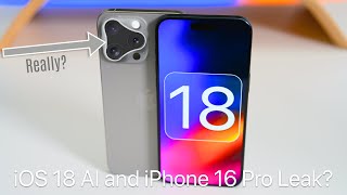 iOS 18 and iPhone 16 Pro Design Leaked [upl. by Vernen]