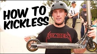 HOW TO KICKLESS REWIND  SCOOTER TRICK TIPS [upl. by Paymar748]