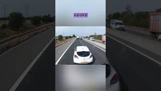 Road Rager Gets Karma For BrakeChecking A Semi Truck [upl. by Hcnarb]