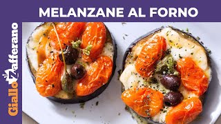 MELANZANE AL FORNO VELOCI [upl. by Rivkah433]