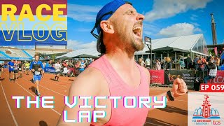 Amsterdam Marathon 2022 Raceday Vlog  Will I Hit The 20 Mile Wall Again [upl. by Adnilev]