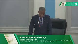 Assemblyman Xyon George Provides Pertinent Data for Developing Youths 1st Primary Plenary [upl. by Engedus]