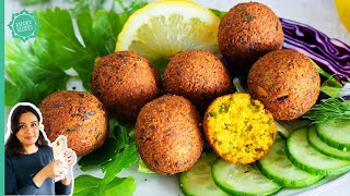 Falafel Rezept  lecker gewürzt mit Tips für Zuhause [upl. by Riorsson672]