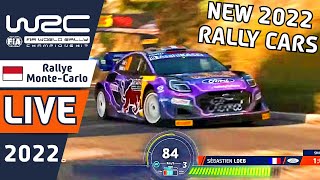 WRC Rally LIVE  Shakedown at WRC Rallye MonteCarlo 2022 [upl. by Harrus]