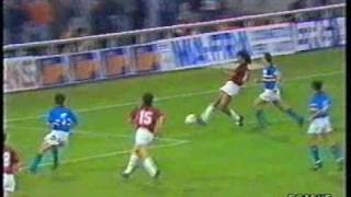 Sampdoria  MIlan 11 AND Supercoppa Europea 1990 [upl. by Akoek]