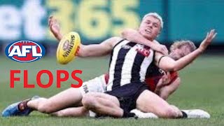 AFL Flops but they get increasingly more dramatic [upl. by Orhtej]