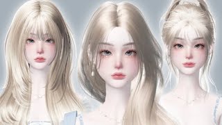 Zepeto Face Tutorial  Pretty Cool Girl Face Outfit Idea  Oplas Zepeto [upl. by Betteanne670]