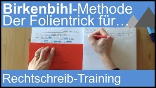 BirkenbihlMethode  Gehirngerechtes RechtschreibTraining [upl. by Yance624]