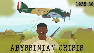 The Italian invasion of Abyssinia 193536 [upl. by Fabron]